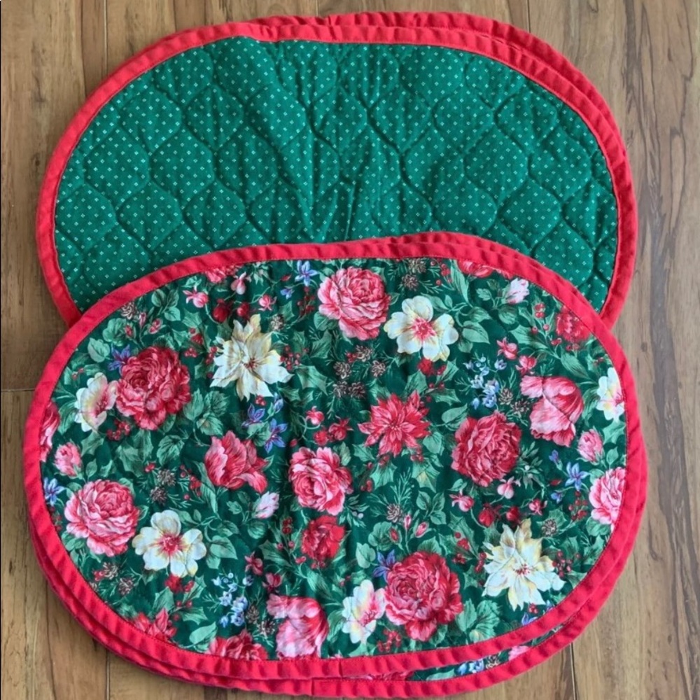 Vintage Christmas Placemats - set of 6